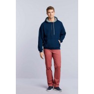 GI185C00 HEAVY BLEND™ ADULT CONTRAST HOODED SWEATSHIRT