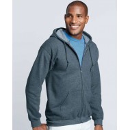 GI18600 HEAVY BLEND™ ADULT FULL ZIP HOODED SWEATSHIRT