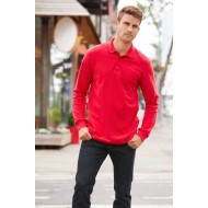 GI85900 PREMIUM COTTON® ADULT LONG SLEEVE DOUBLE PIQUÉ POLO