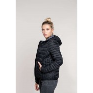 KA6111 LADIES' LIGHTWEIGHT HOODED PADDED JACKET